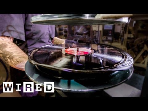 How a vinyl record is actually made
