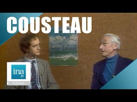 Cousteau et Brice Lalonde, campagne présidentielle 1981   Archive INA