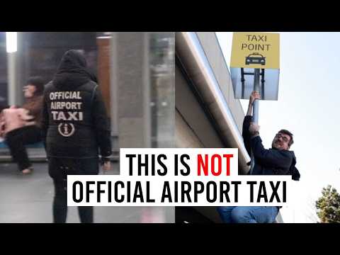 Exposing dirty tricks of taxi drivers at the airport