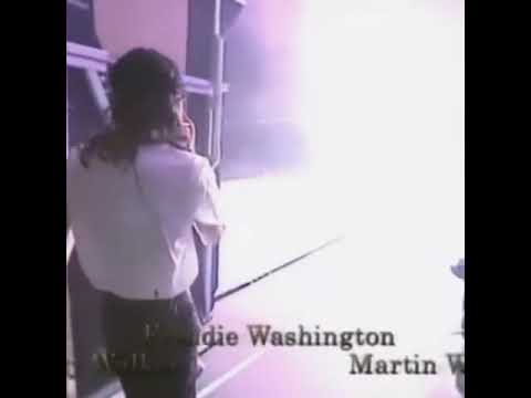 Backstage on tour