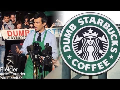 Nathan Fielder opens Dumb Starbucks