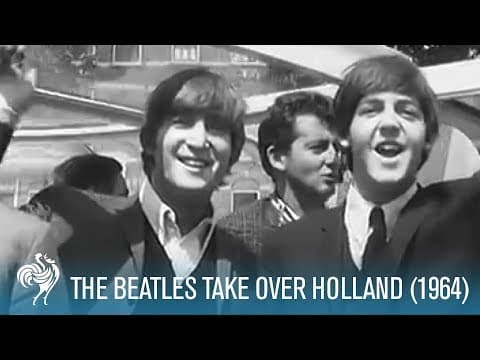 The Beatles arrive in Holland