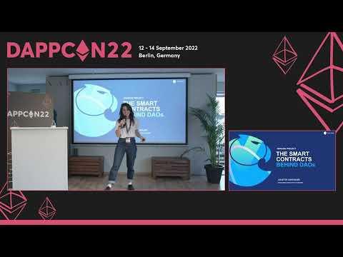 The Smart Contracts Behind DAOs, Juliette Chevalier