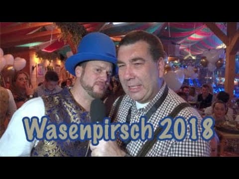 Wasenpirsch 2018 — party in the festival tent