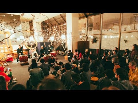 Aizu folk song meets wadaiko