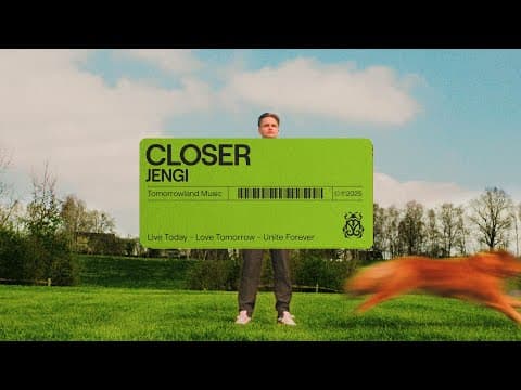 Jengi - Closer (Official Video)