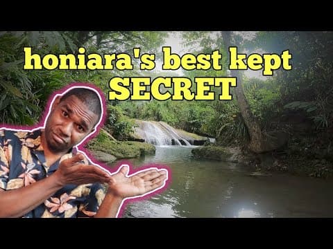 I found a COOL Hiking Spot in Honiara, Solomon Islands