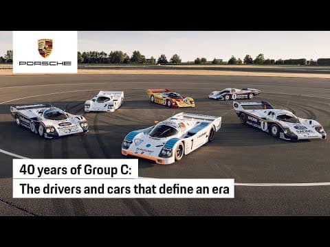 A Porsche Group C reunion in Leipzig