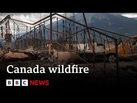 The Jasper wildfire