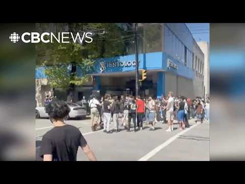 Hundreds swarm Vancouver's Church of Scientology in 'speedrun' trend (CBC)