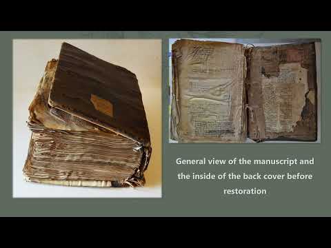 Restoring Armenian manuscript pastedowns