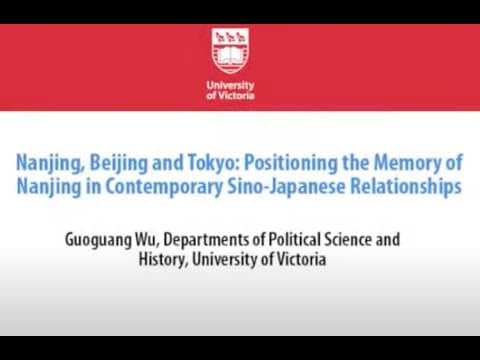 Positioning the memory of Nanjing in Nanjing, Beijing and Tokyo