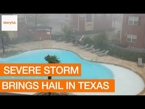 The 2016 San Antonio hailstorm