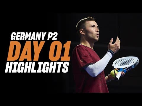 Germany Premier Padel P2 : Day 1 – Men's Highlight