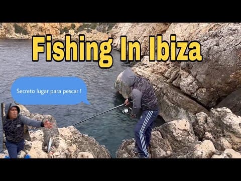 The  Best Fishing Spot in Ibiza Spain | | La mejor zona de pescar en Ibiza |El Secreto  sitio