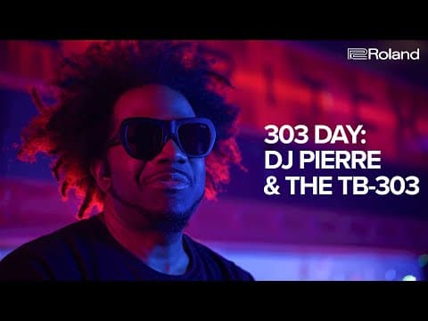 DJ Pierre on the Roland TB-303