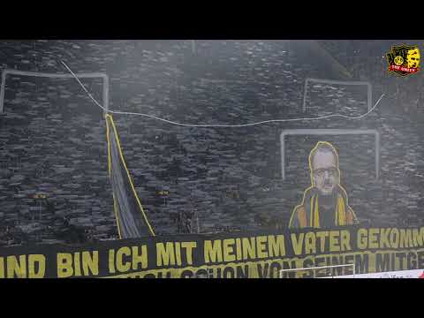Südtribüne choreography, BVB v VfL Wolfsburg