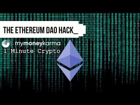 The DAO absorbs 14% of all ETH and briefly proves the concept of on-chain venture capital
