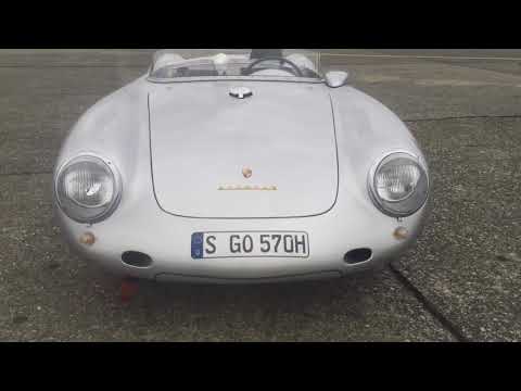Original Porsche 550 Spyder from the Porsche Museum – In memoriam James Dean