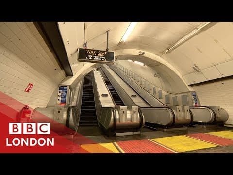 London's abandoned tube station