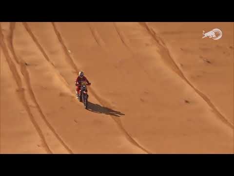 History was made at the Dakar Rally today, with Carlos Sainz taking a stage win in the Audi RSQ...?