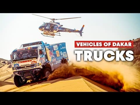 Dakar Trucks Are The Behemoths of the Desert | Vehicles of Dakar