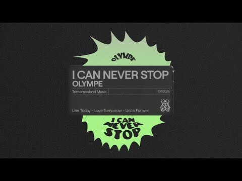 Olympe - I Can Never Stop (Official Audio)