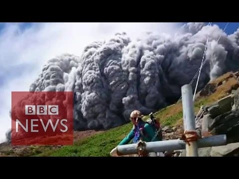 The Mount Ontake eruption