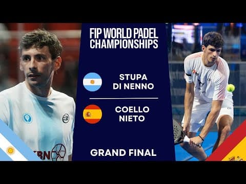 HARD FALL! | Stupa/Di Nenno VS Coello/Nieto | WORLD PADEL CHAMPIONSHIPS 2024 | Highligh…