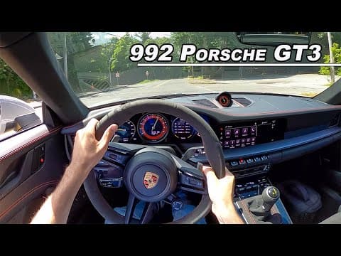 The 992 GT3 — 9,000 rpm