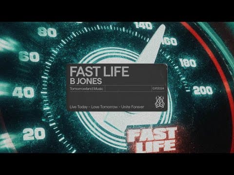 B Jones - Fast Life (Official Audio)