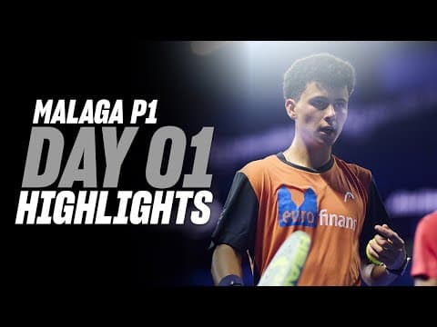 Malaga Premier Padel P1 : Day 1 - Round of 64 – Men's Highlight