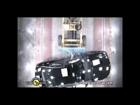 Mercedes C-Class Coupe Crash Test [HD]