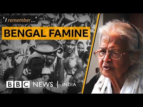 The Bengal famine of 1943