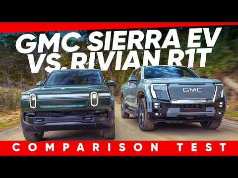 2024 GMC Sierra EV vs. 2025 Rivian R1T Tri: Luxe Truck Duel