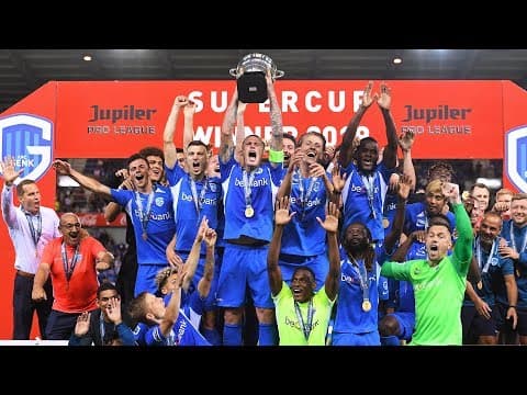 KRC Genk wint de Supercup 2019