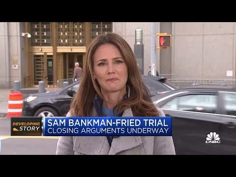 Closing arguments underway in SBF trial