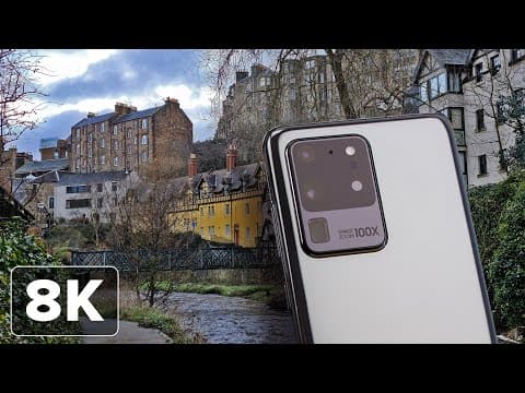 8K video test of Samsung's Galaxy S20 Ultra