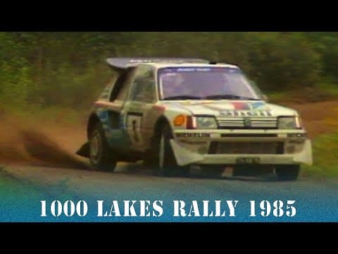 WRC Rally 1000 Lakes 1985 | Lancia 037 | Audi Quattro | Peugeot 205 T16