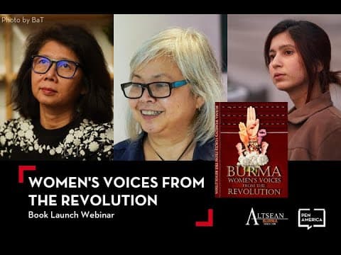 Women's voices from the Myanmar revolution