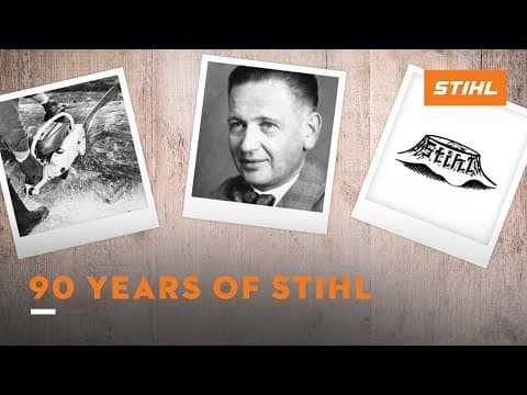 90 years of STIHL chainsaws | STIHL