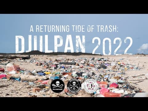 A returning tide of trash: Djulpan 2022