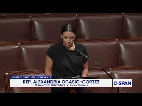 Ocasio-Cortez on the House resolution honouring Charlie Kirk