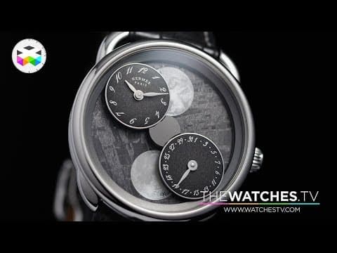 Hermès Very Original Moon Phase Watch at the 2019 SIHH