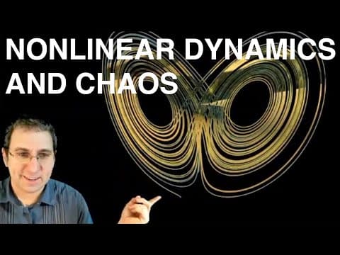 Nonlinear Dynamics and Chaos: Introduction (Strogatz Ch. 1) | Lecture 1