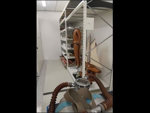 Dans les cales du musée, Le scaphandre autonome Cousteau- Gagnan