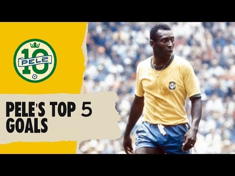 Pelé's first World Cup goal vs Wales