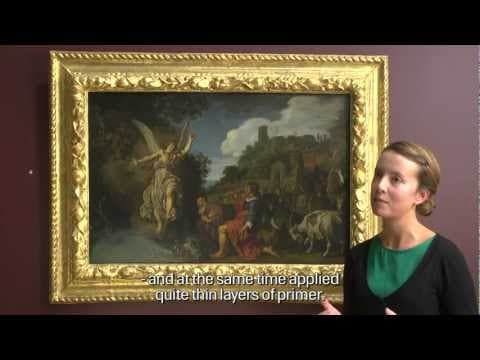 Lastman's Angel Raphael Takes Leave of Tobit and Tobias - a conservator's view