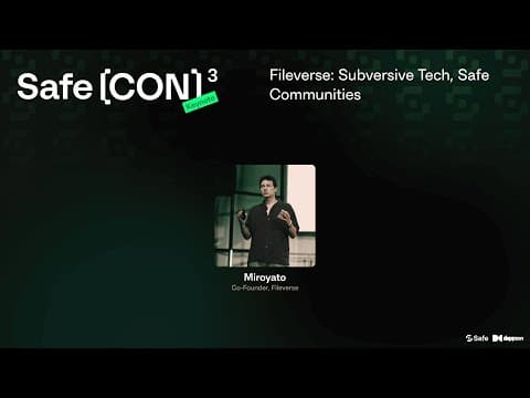 Fileverse: Self-Custodial x Non-Financial x Usable - Andreas Tsamados