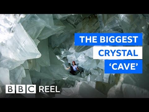 Inside the Pulpi geode, the world's largest crystal cave